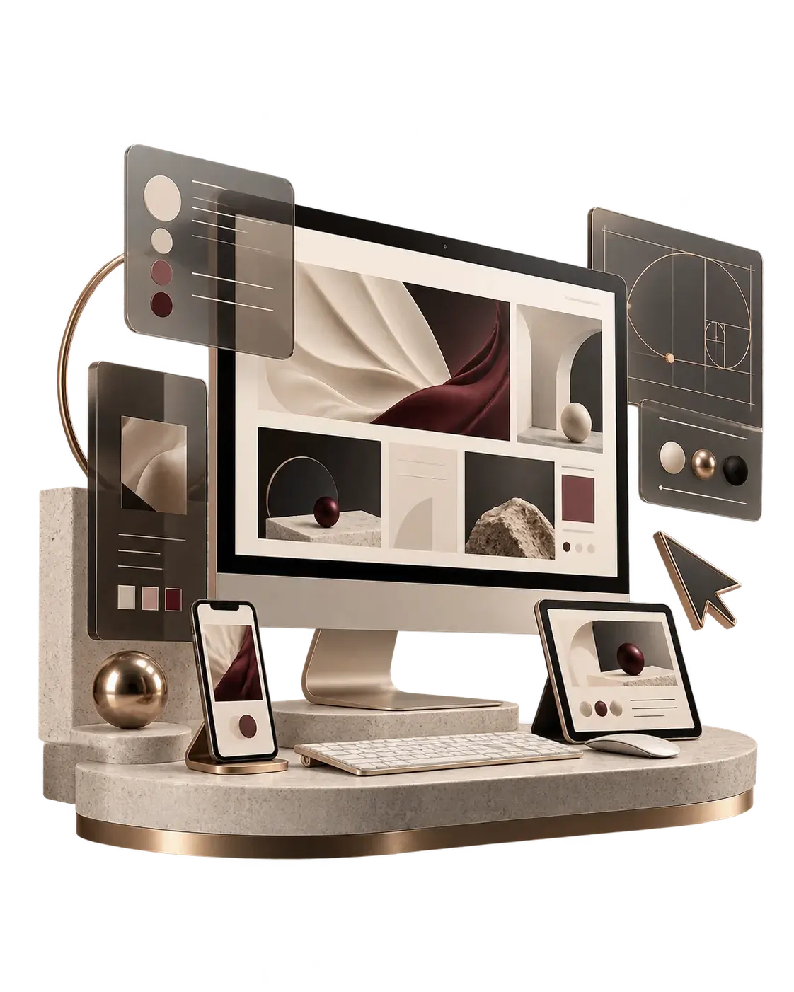 Concept illustration: Professional Website Design