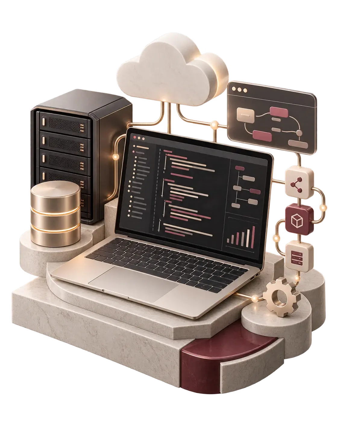 Concept illustration: Custom Website Development